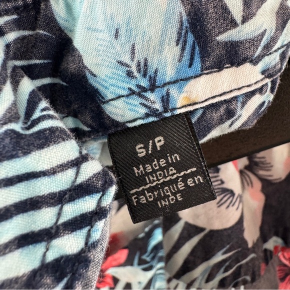 Buffalo David Bitton Tropical Floral Button Down Shirt Men’s Size Small - Picture 5 of 7